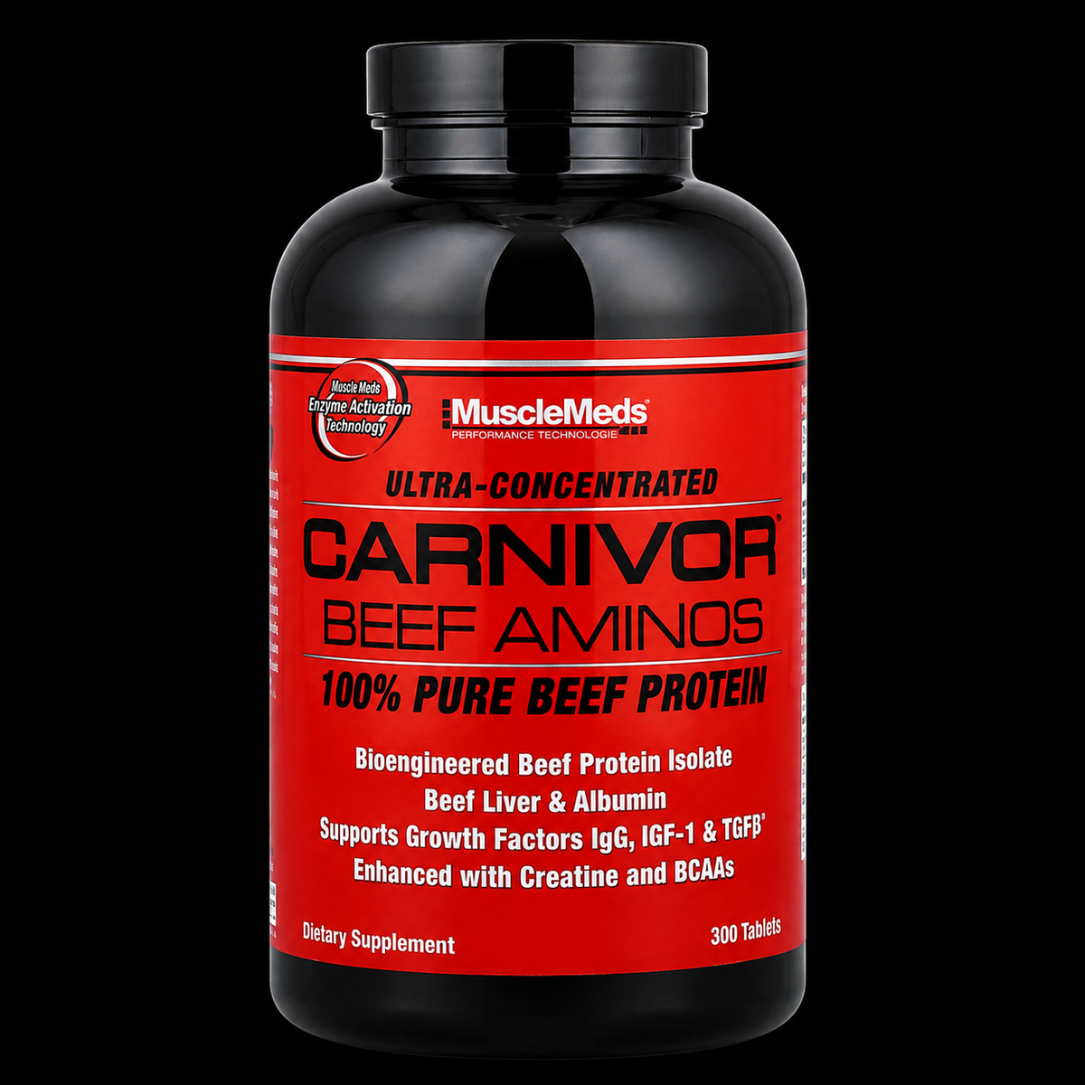 Carnivor Beef Aminos - MuscleMeds | 300 Tabletas