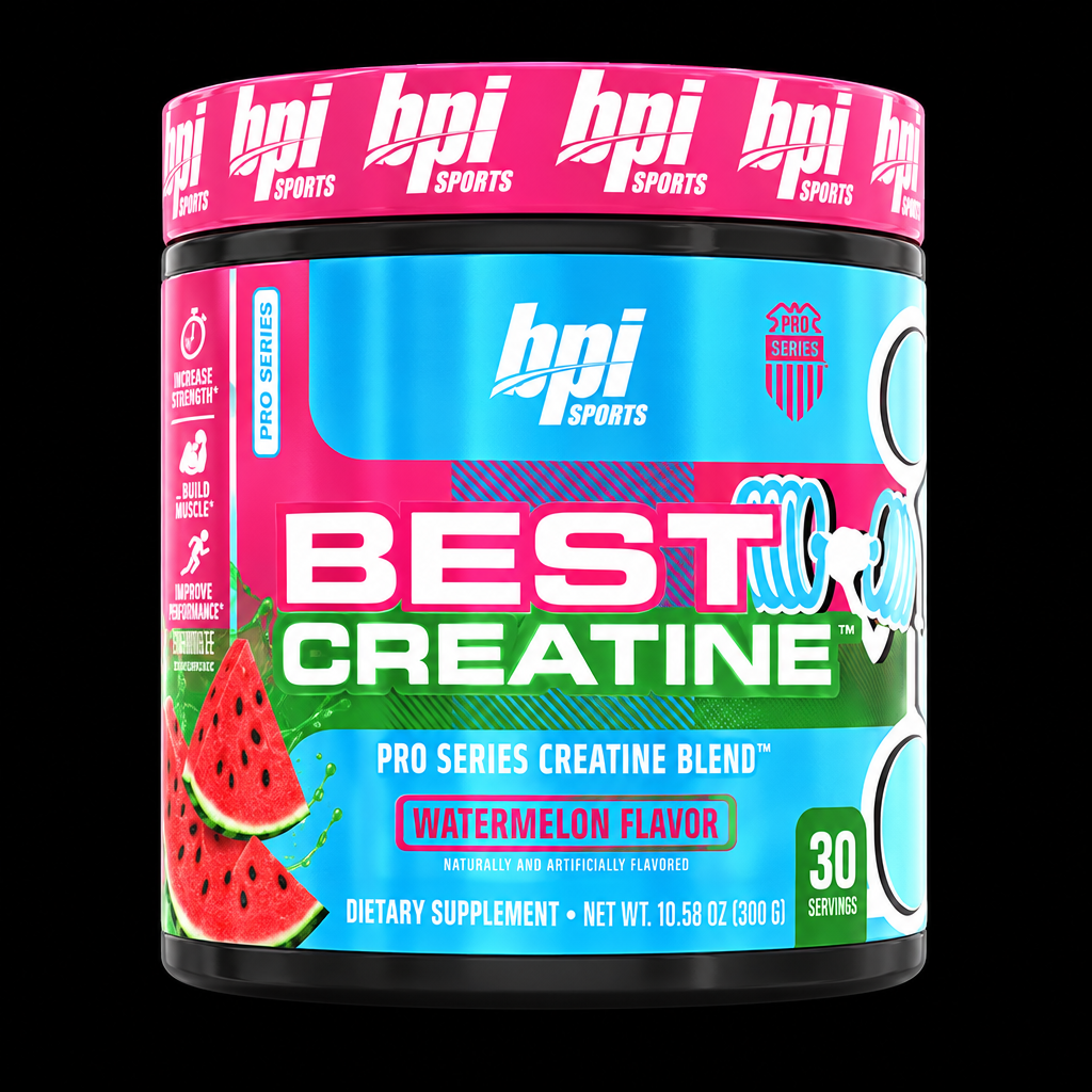BPI Best Creatine 30 servicios - Fondo Negro