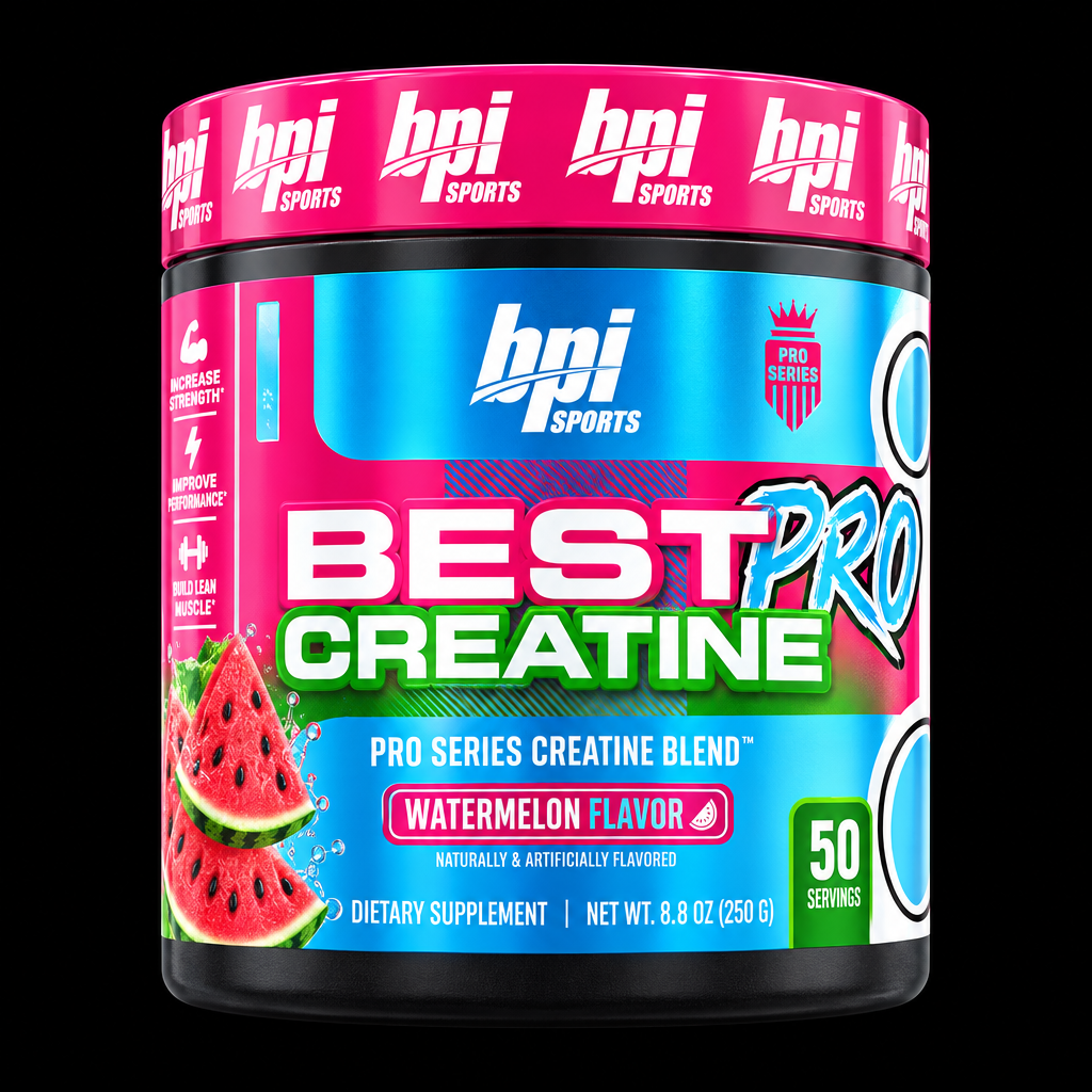 BPI Best Creatine 50 servicios - Fondo Negro