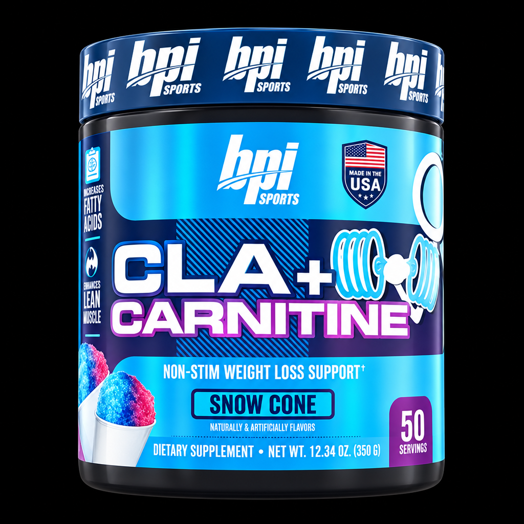 BPI Sports CLA+ Carnitine - Fondo Negro