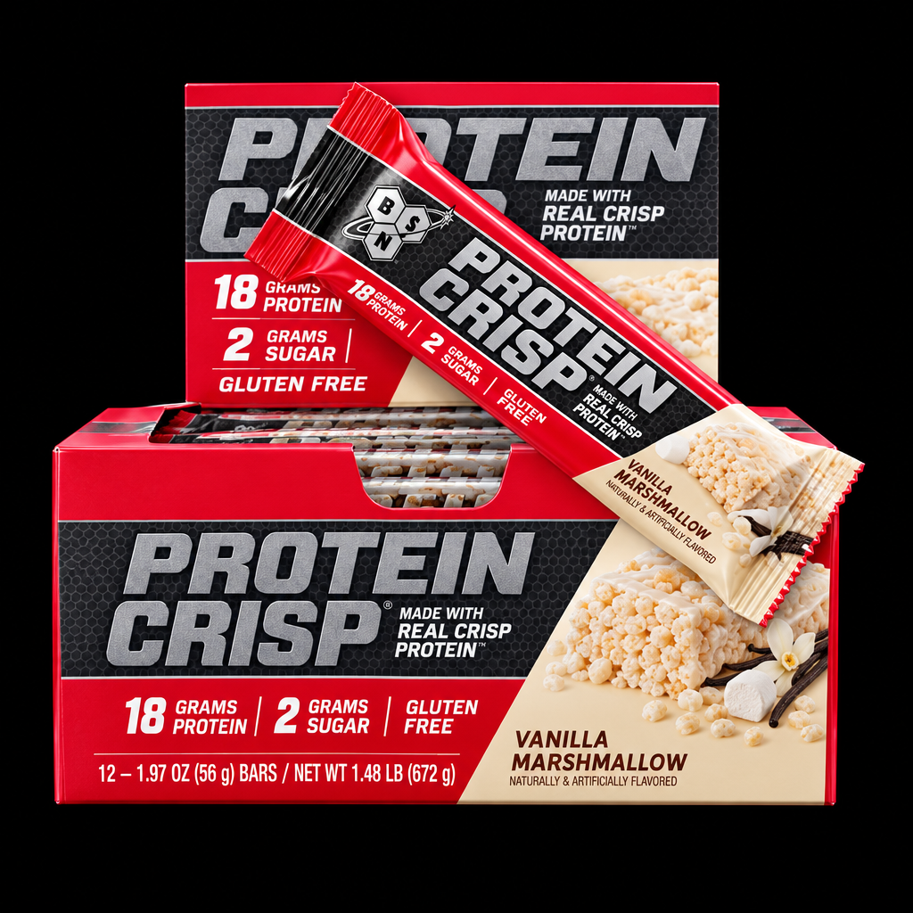 BSN Protein Crisp - Fondo Negro