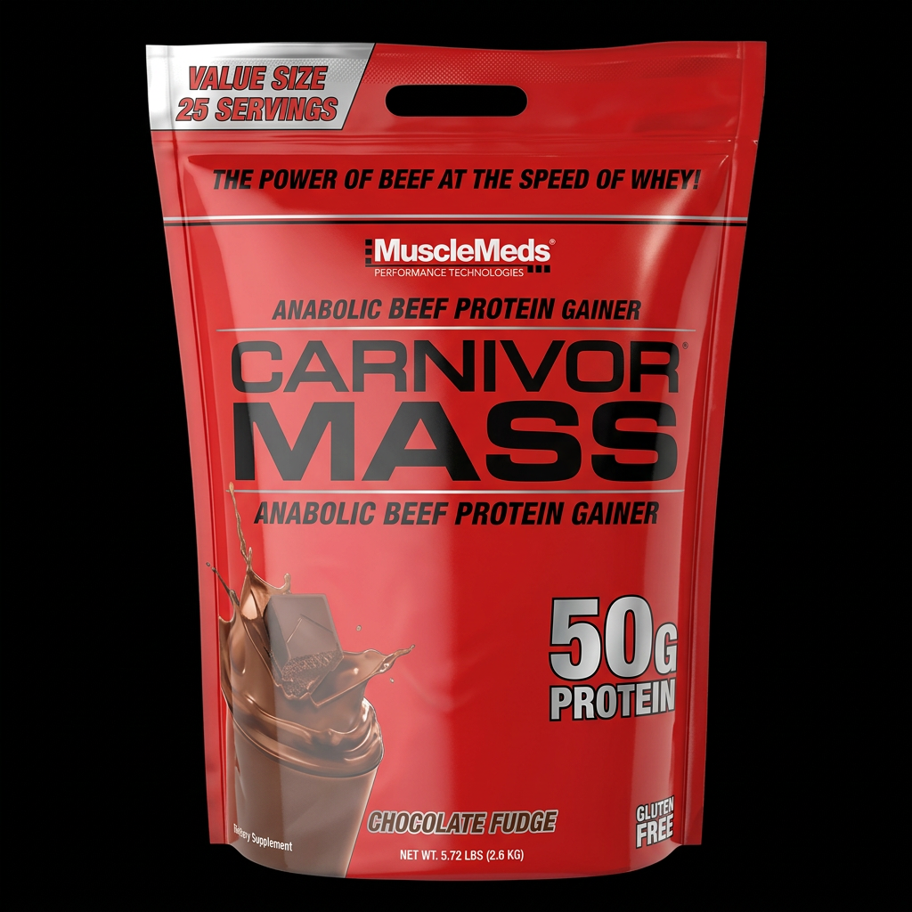 Carnivor Mass Bolsa - Fondo Negro