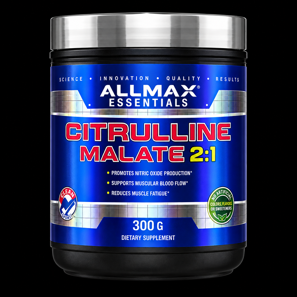 Citrulline Malate 2:1 Allmax - Fondo Negro