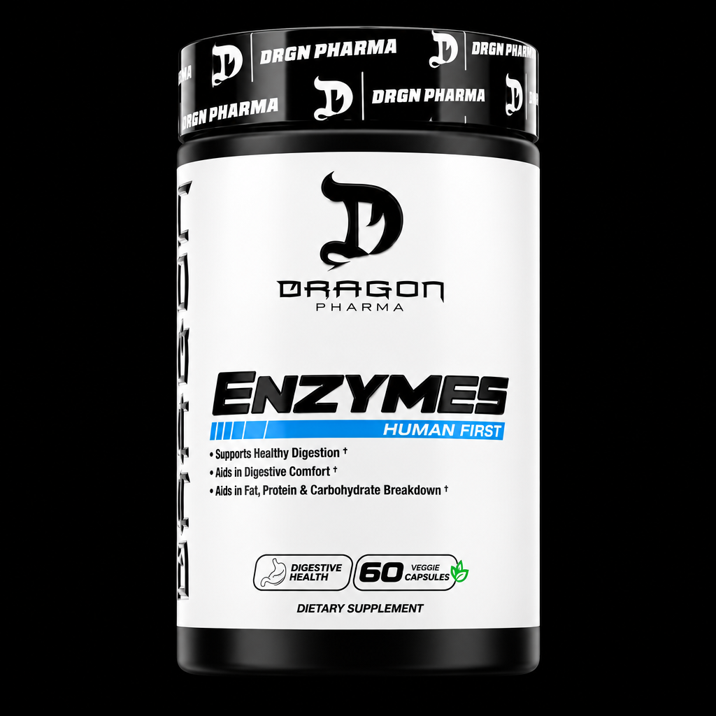 Dragon Pharma Enzymes - Fondo Negro