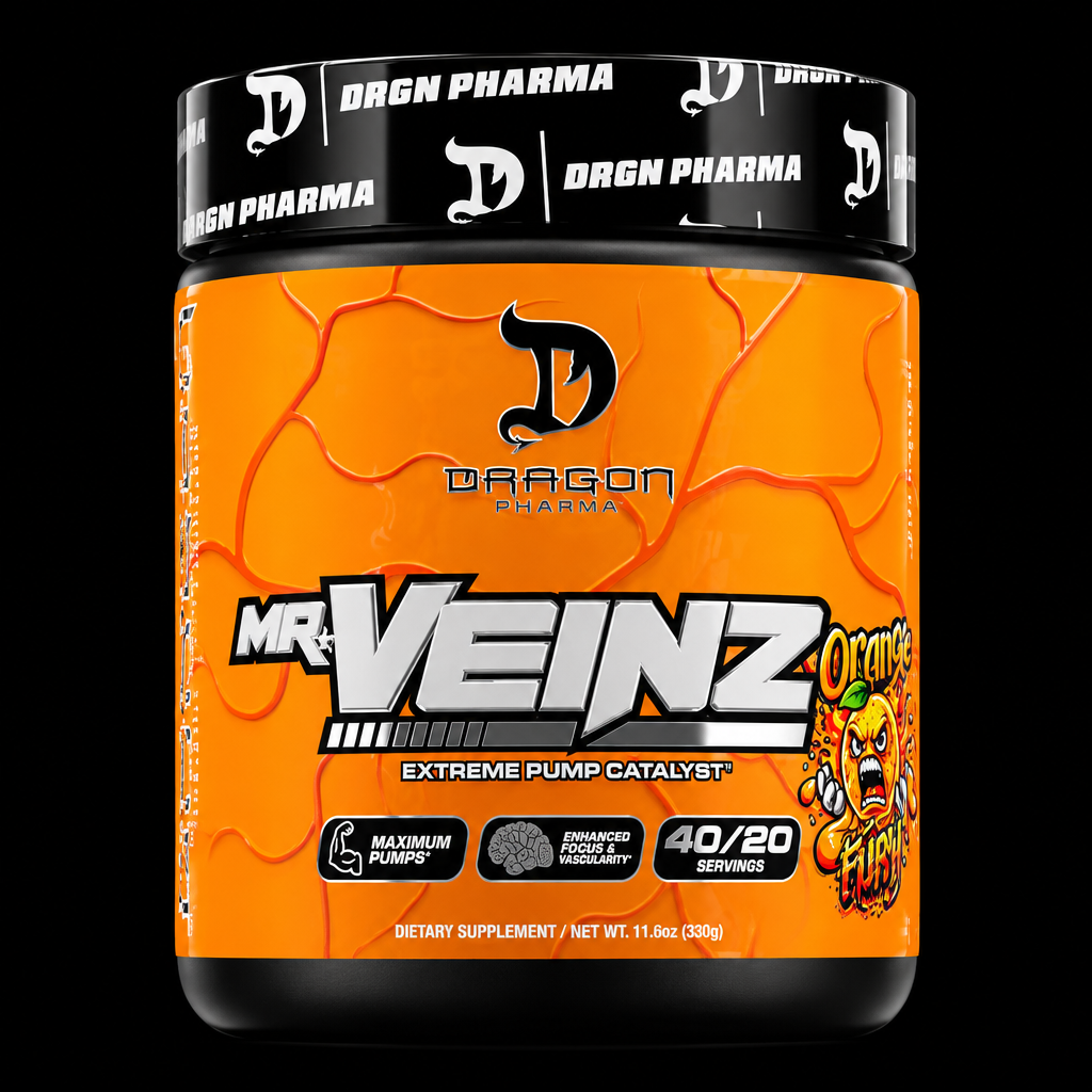 Dragon Pharma Mr. Veinz - Fondo Negro