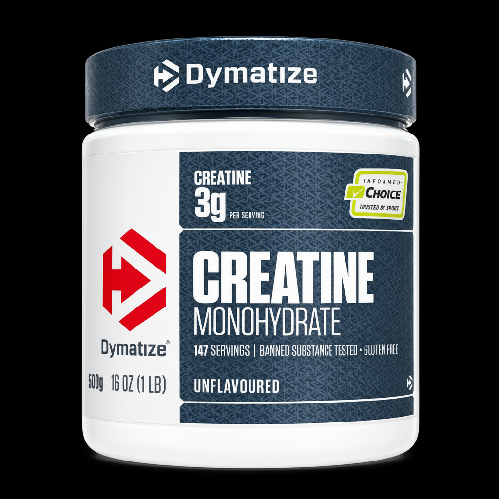 Dymatize Creatine 1lb fondo negro
