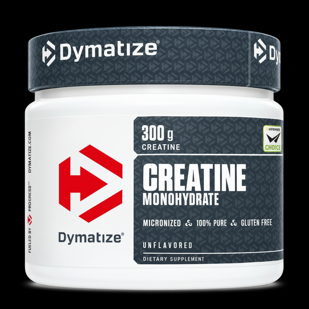 Dymatize Creatine 300g fondo negro