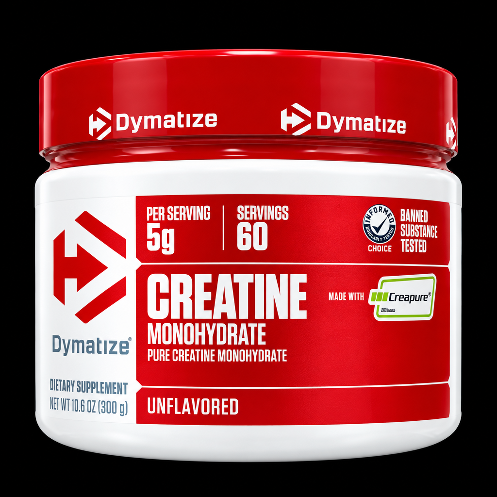 Dymatize Creatine Monohydrate - Fondo Negro