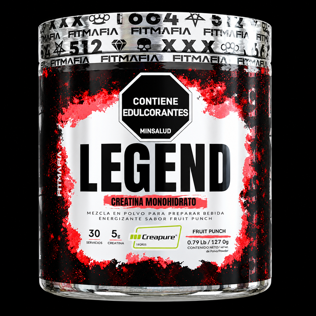 FitMafia Legend Fruit Punch - Fondo Negro
