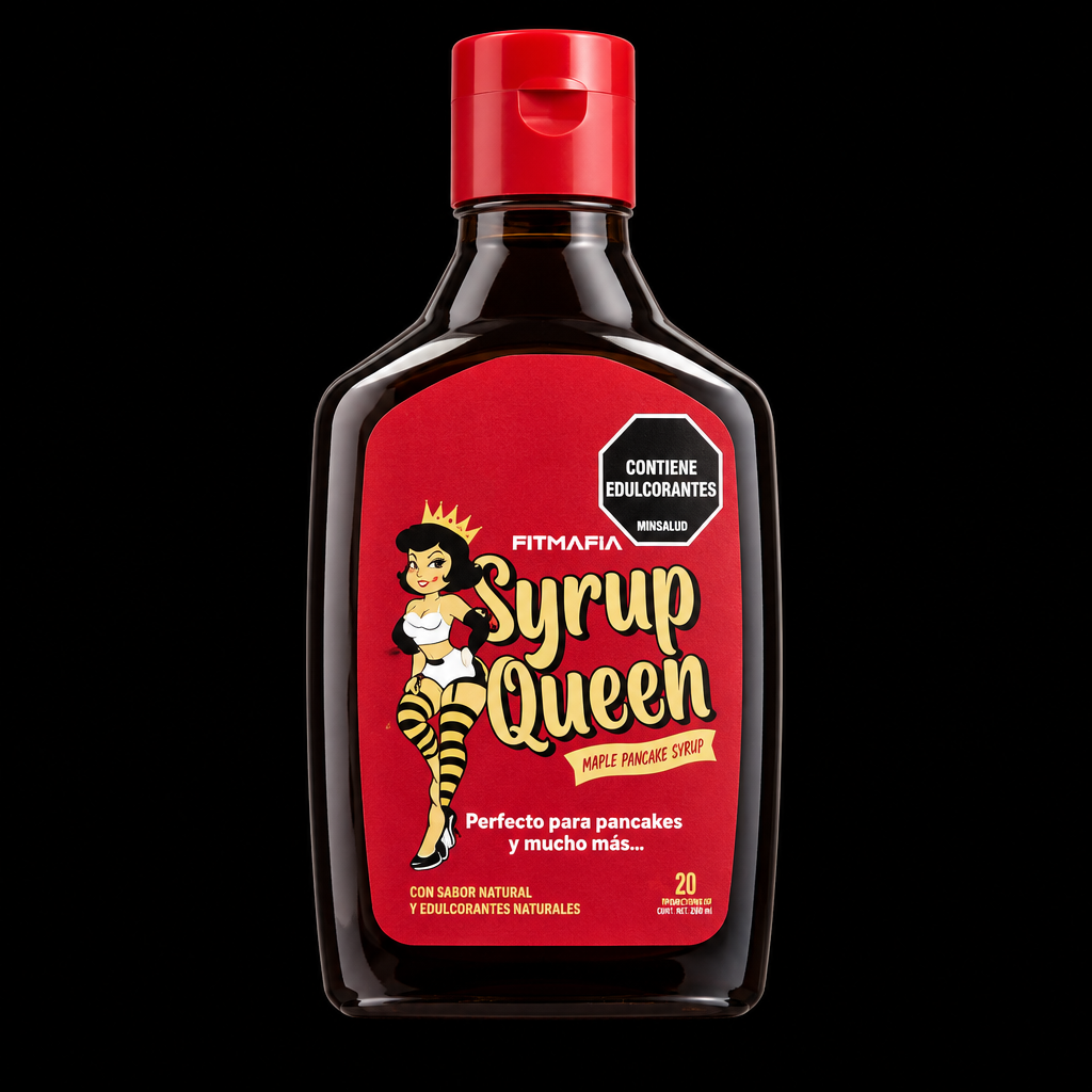 FitMafia Syrup Queen - Fondo Negro