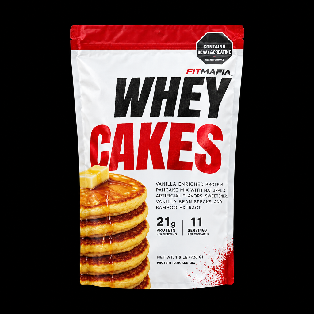 FitMafia Whey Cakes - Fondo Negro
