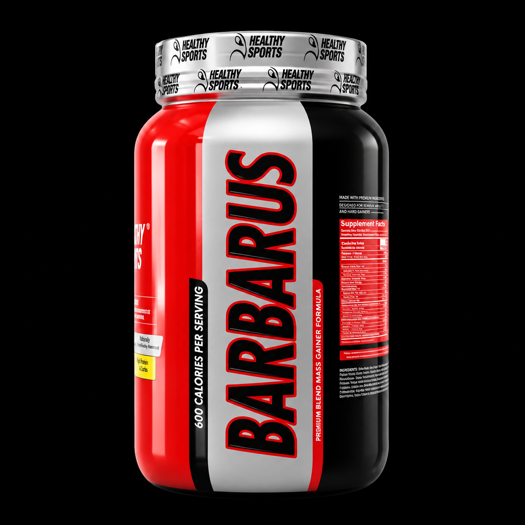 Healthy Sports Barbarus - Fondo Negro