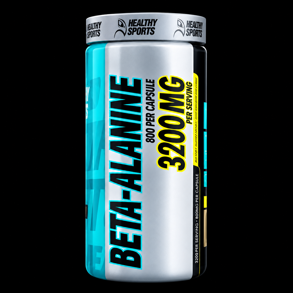 Healthy Sports Beta-Alanine 3200mg - Fondo Negro