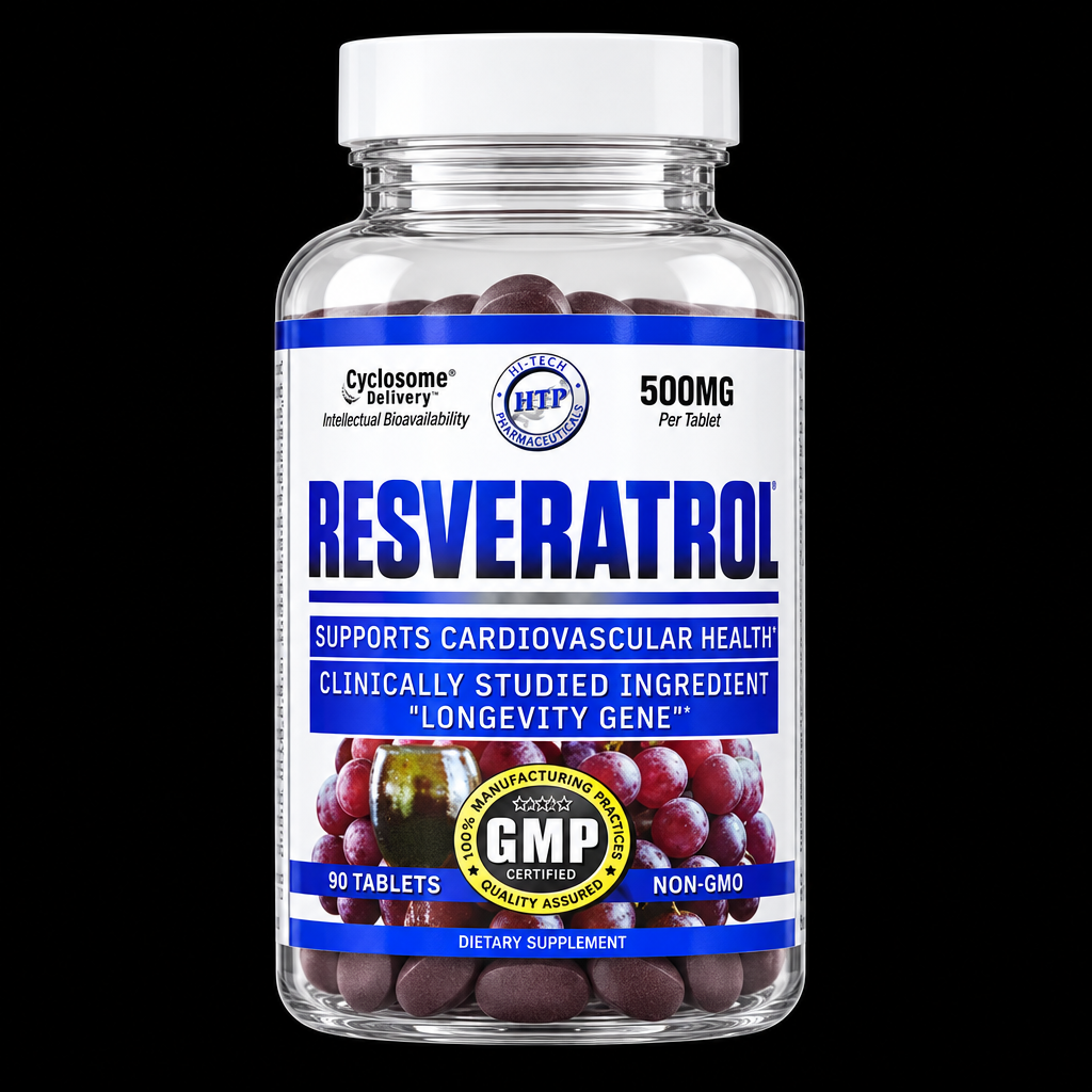 Hi-Tech Resveratrol - Fondo Negro