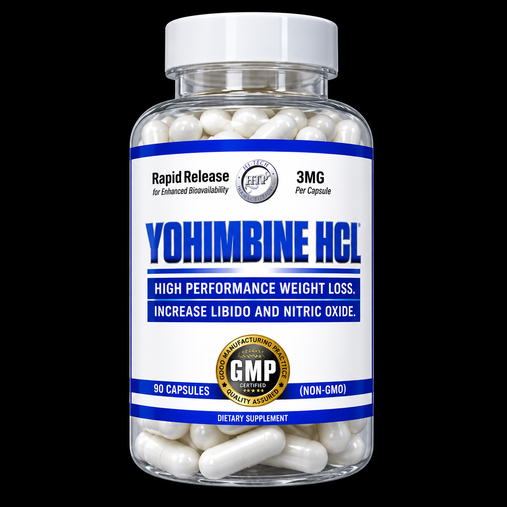 Hi-Tech Yohimbine HCL - Fondo Negro