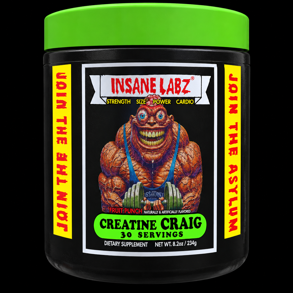 Insane Labz Creatine Craig - Fondo Negro