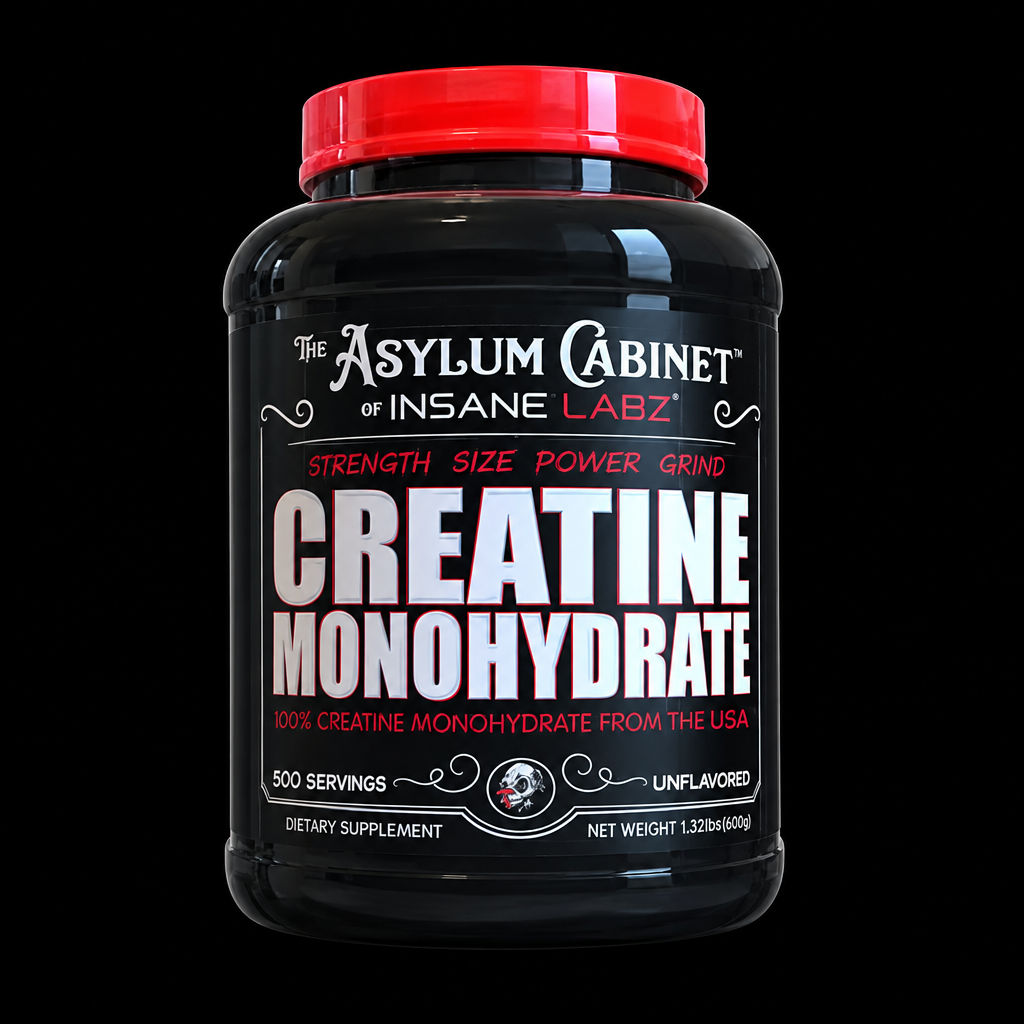 Insane Labz Creatine Monohydrate grande - Fondo Negro