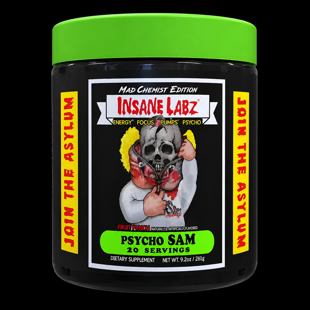 Insane Labz Psycho Sam - Fondo Negro