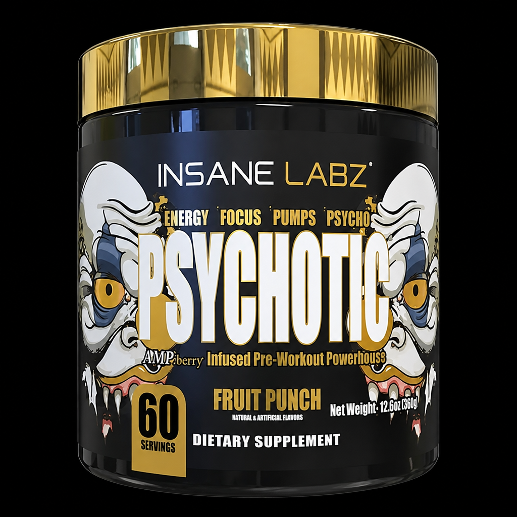 Insane Labz Psychotic Gold - Fondo Negro