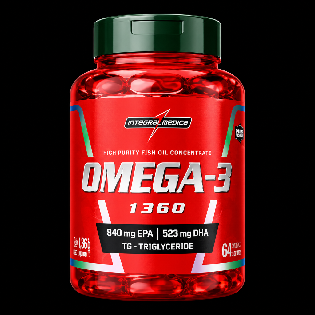Integralmedica Omega-3 1360 - Fondo Negro