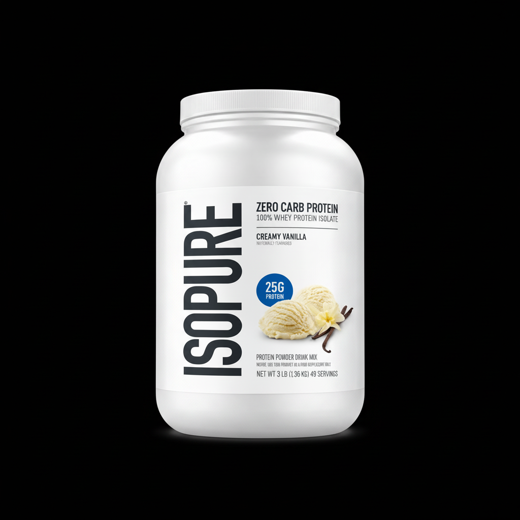 Isopure 3LB fondo negro