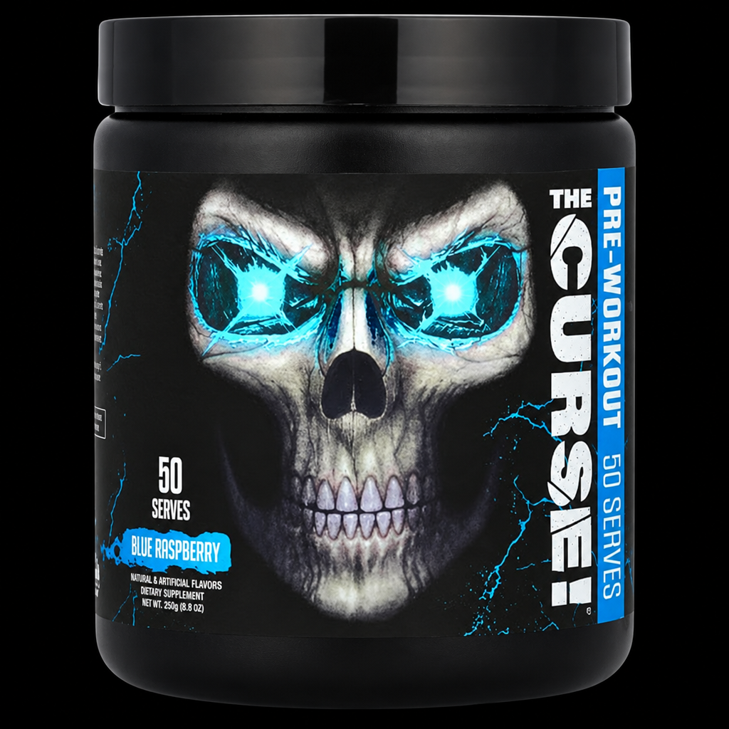 JNX The Curse Blue Raspberry - Fondo Negro