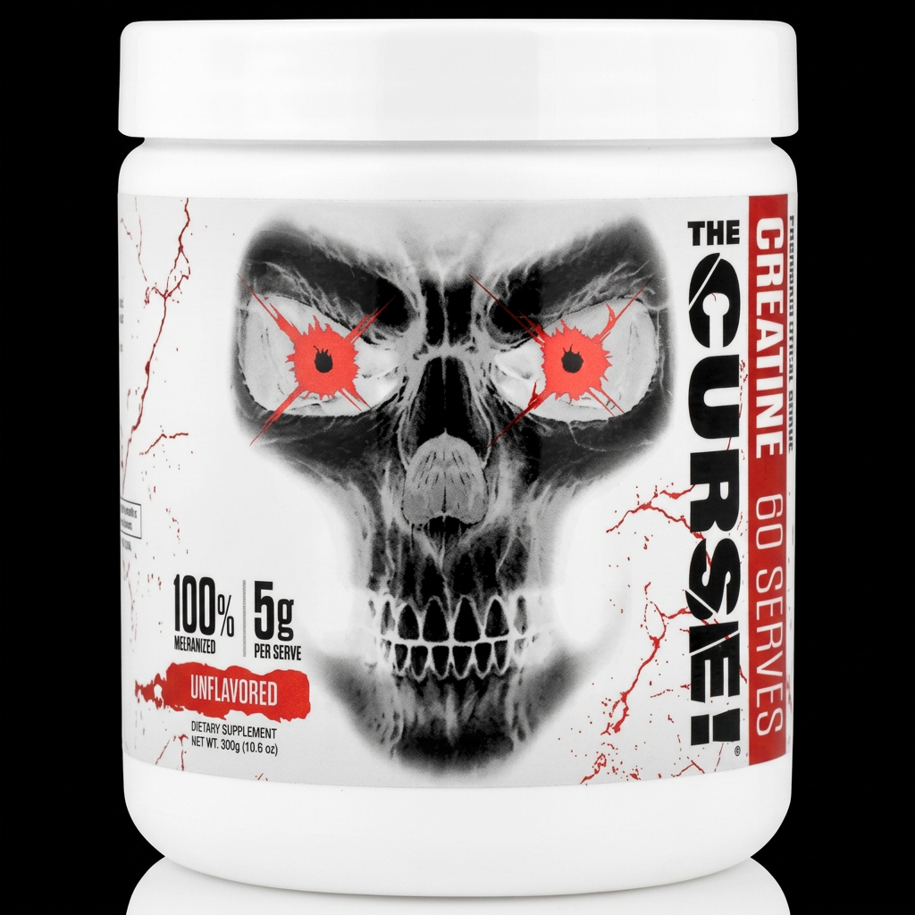 JNX The Curse Creatine 80 serves - Fondo Negro