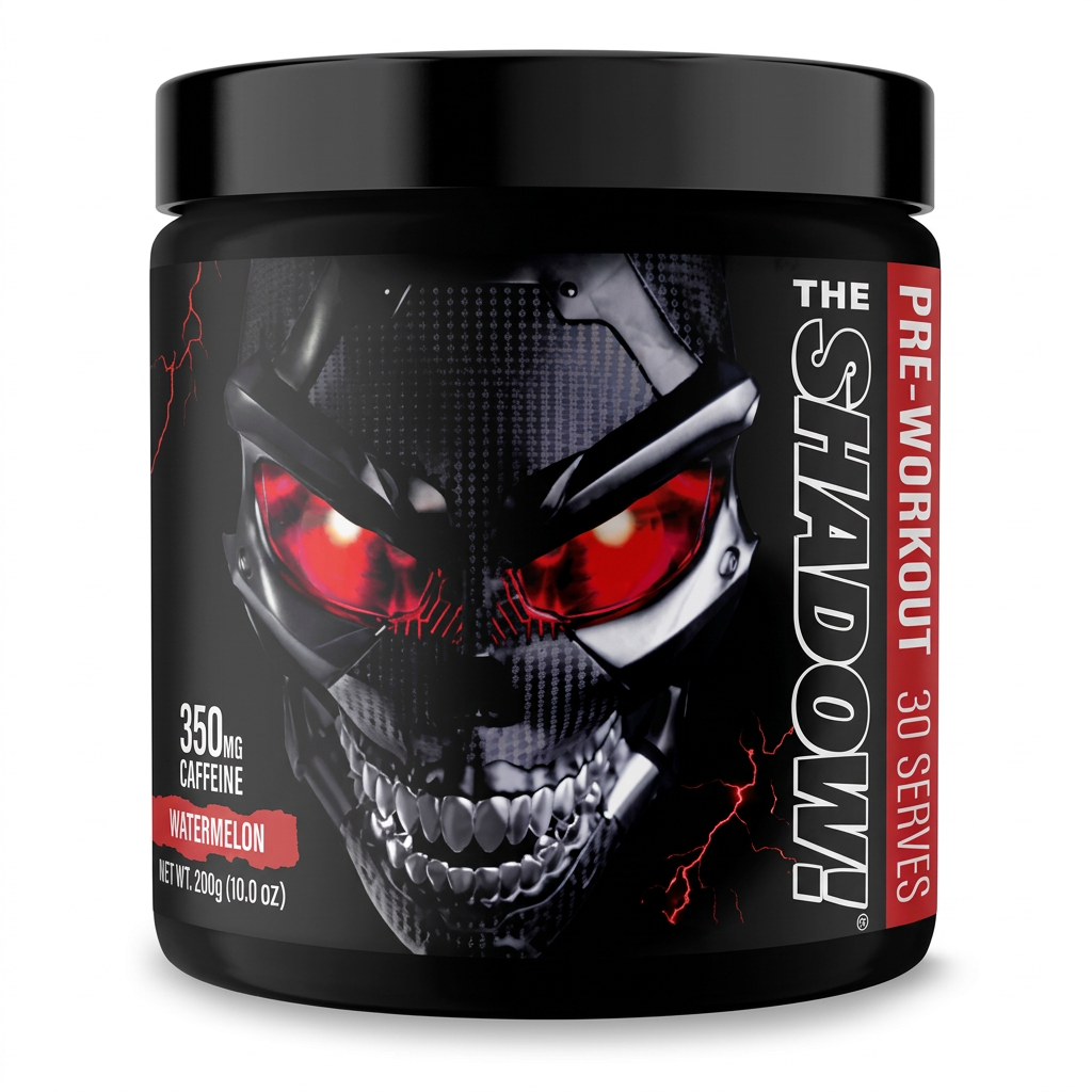 JNX The Shadow Pre-Workout - Fondo Negro