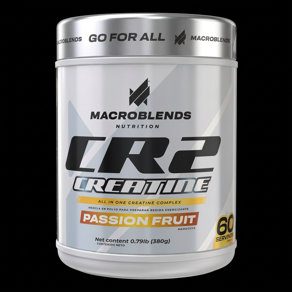 Macroblends CR2 Creatine 60 - Fondo Negro v2