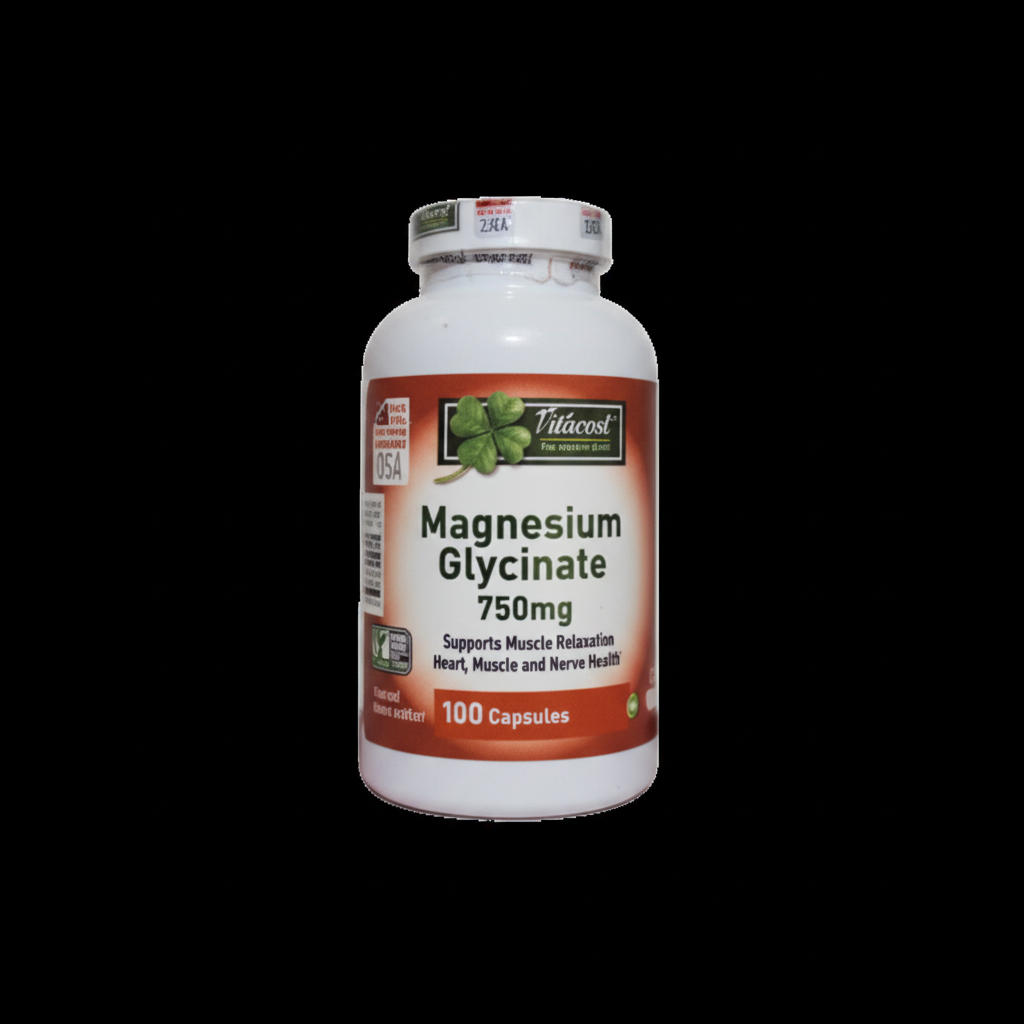 Magnesium Glycinate fondo negro