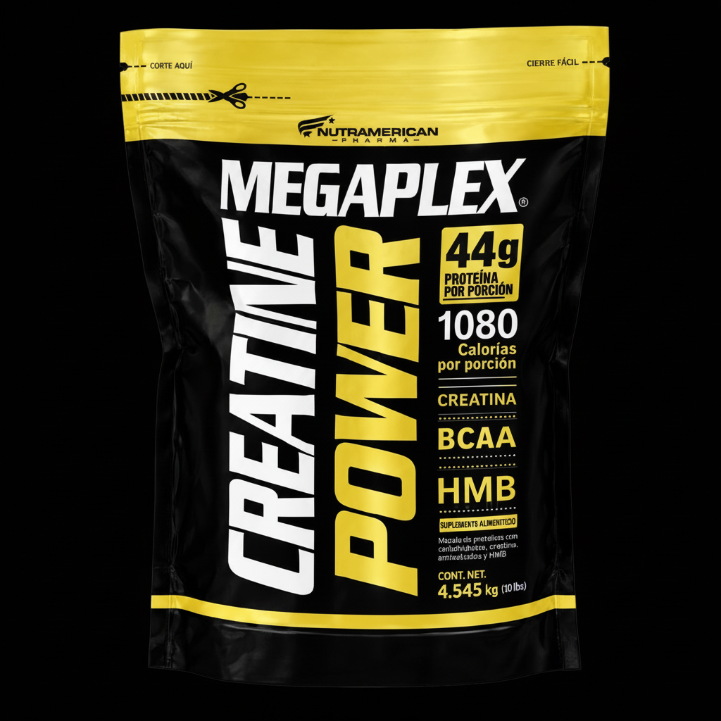Megaplex 10lbs fondo negro
