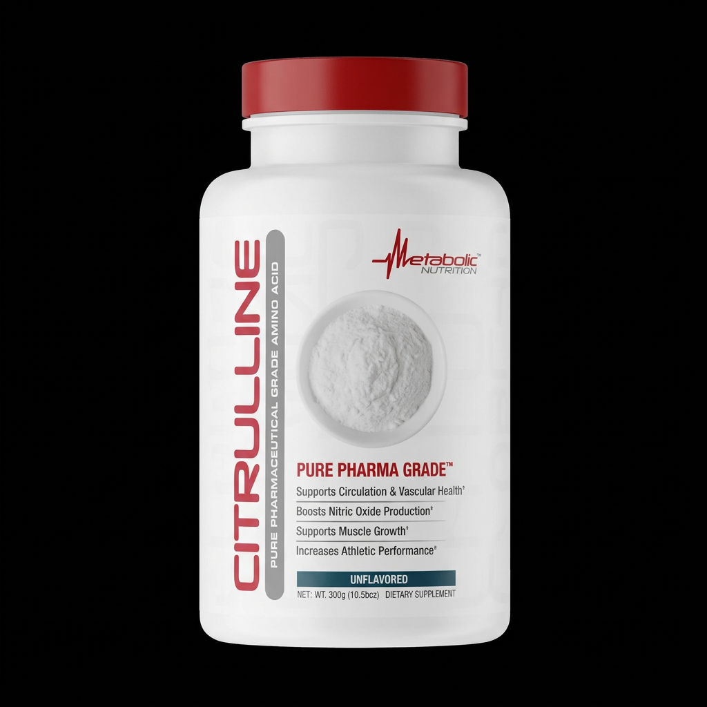 Metabolic Nutrition Citrulline - Fondo Negro