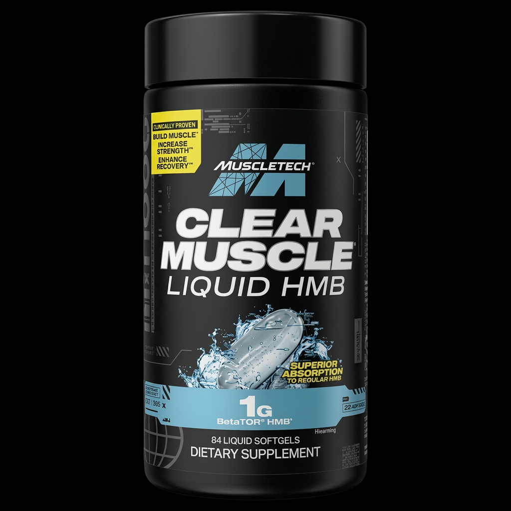 MuscleTech Clear Muscle Liquid HMB - Encuadre estándar