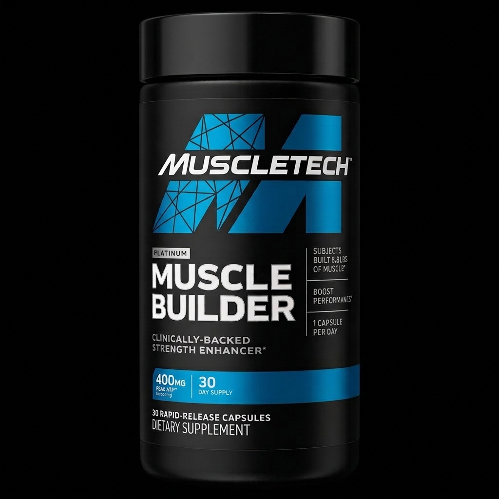 MuscleTech Platinum Muscle Builder - Encuadre estándar