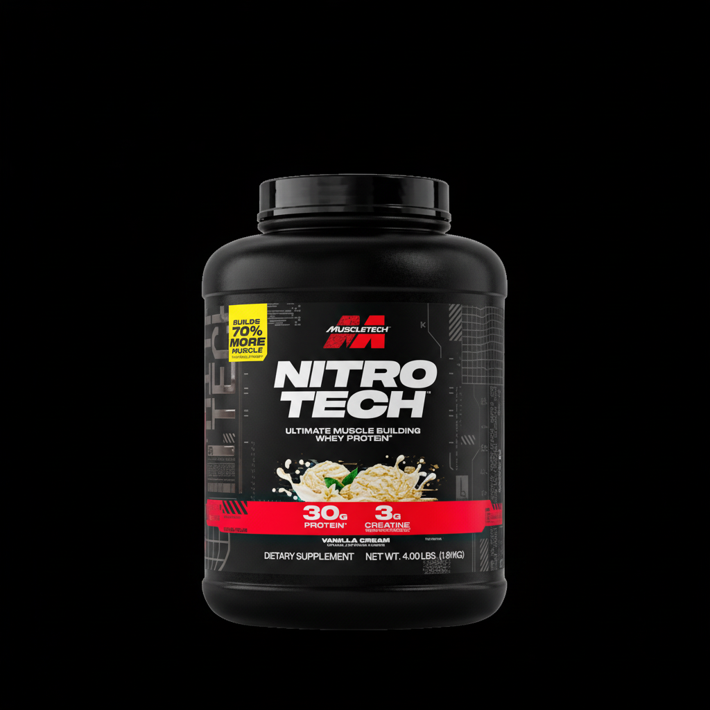Nitro Tech 4lbs fondo negro