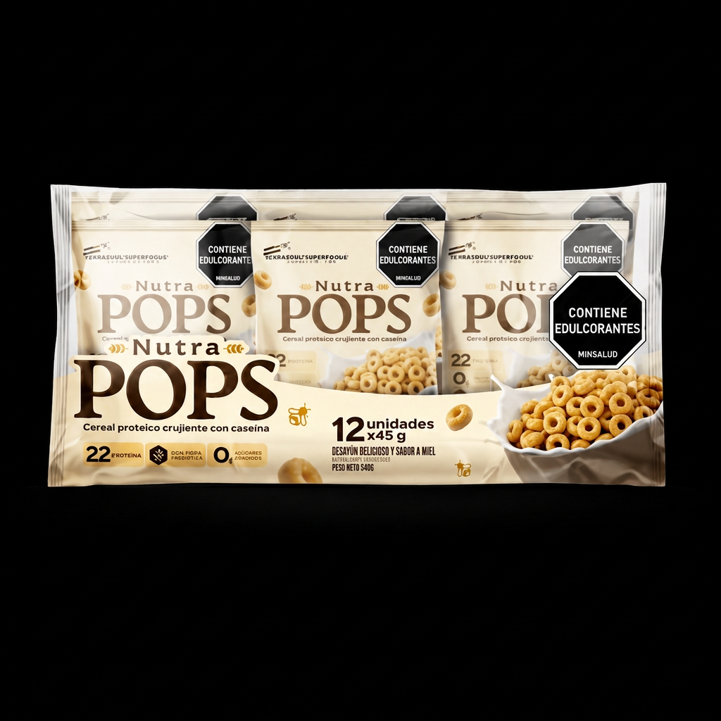 Nutra Pops 12 unidades - Encuadre estándar