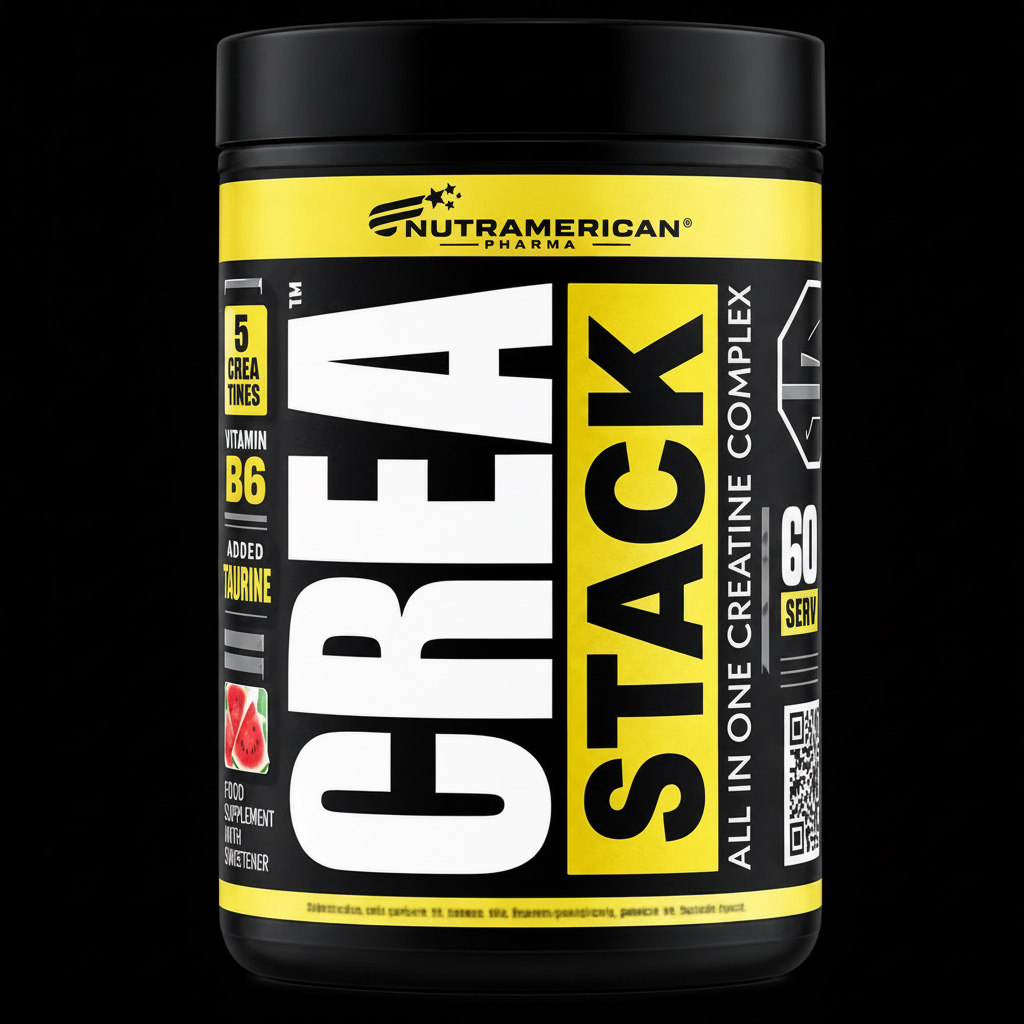Nutramerican Crea Stack fondo negro