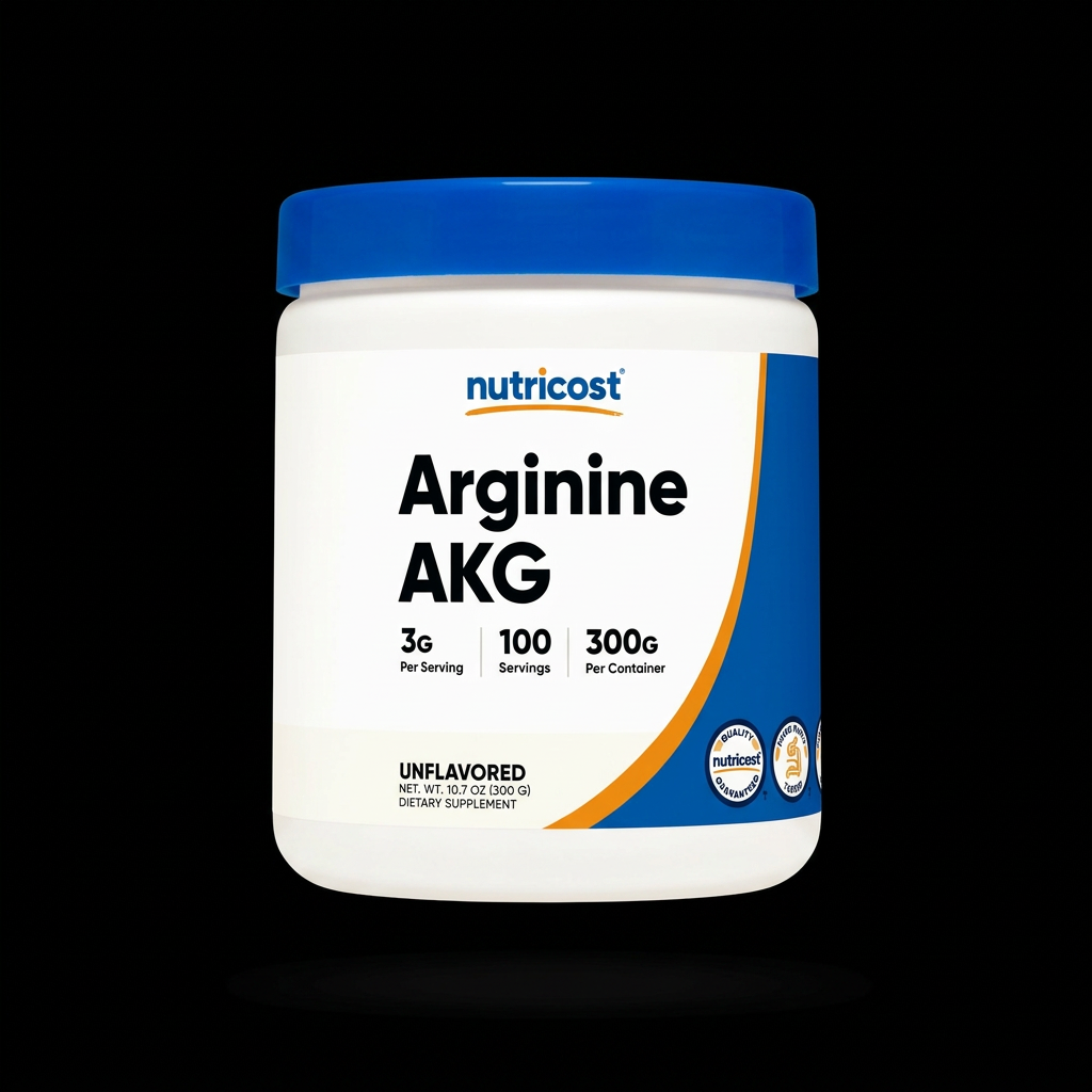 Nutricost Arginine AKG - Fondo Negro v2