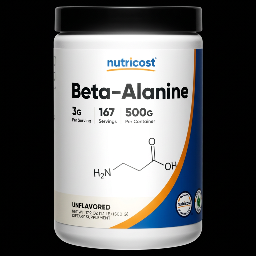 Nutricost Beta-Alanine - Fondo Negro v3