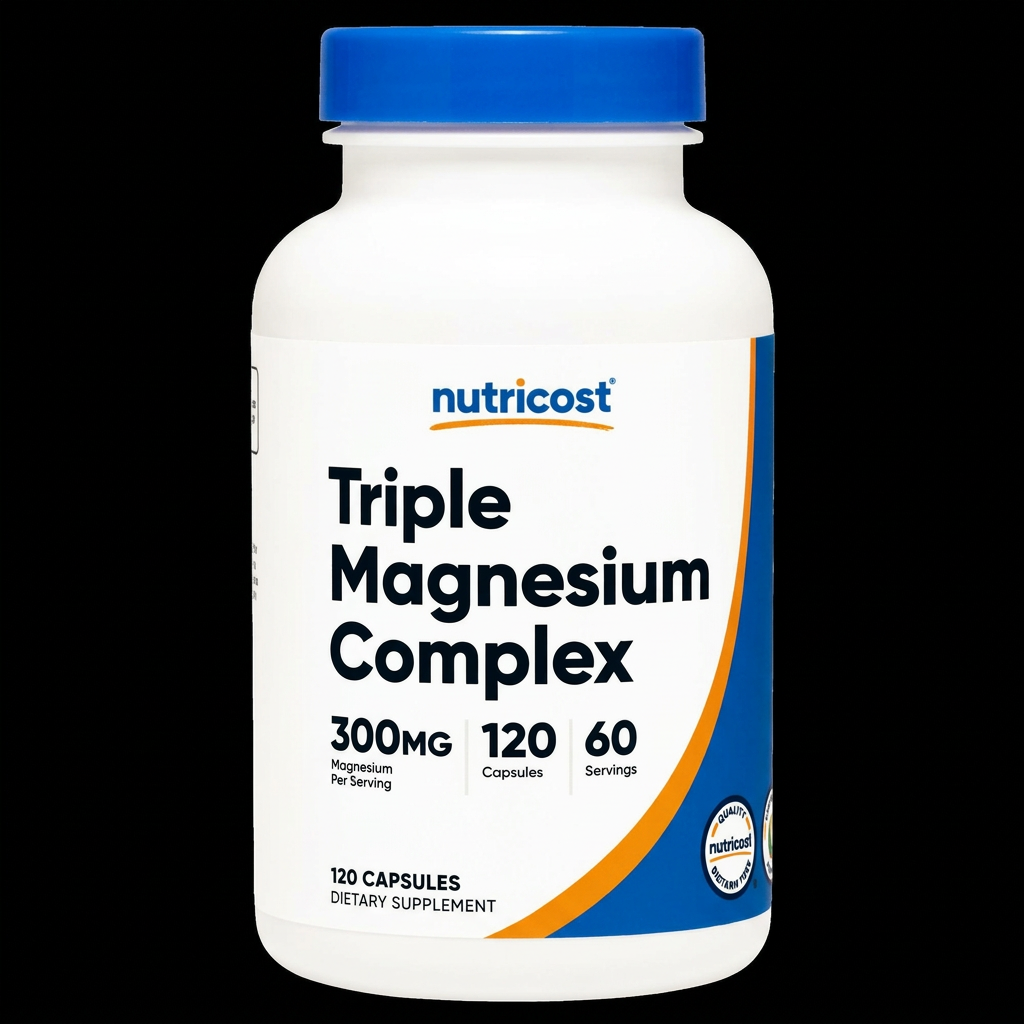 Nutricost Triple Magnesium Complex - Fondo Negro v2