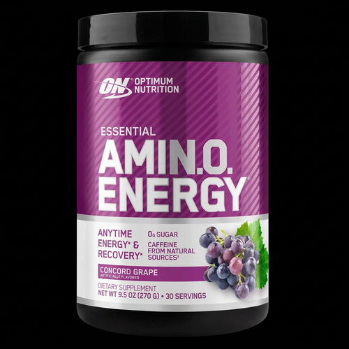 ON AMIN.O. Energy Concord Grape - Fondo Negro