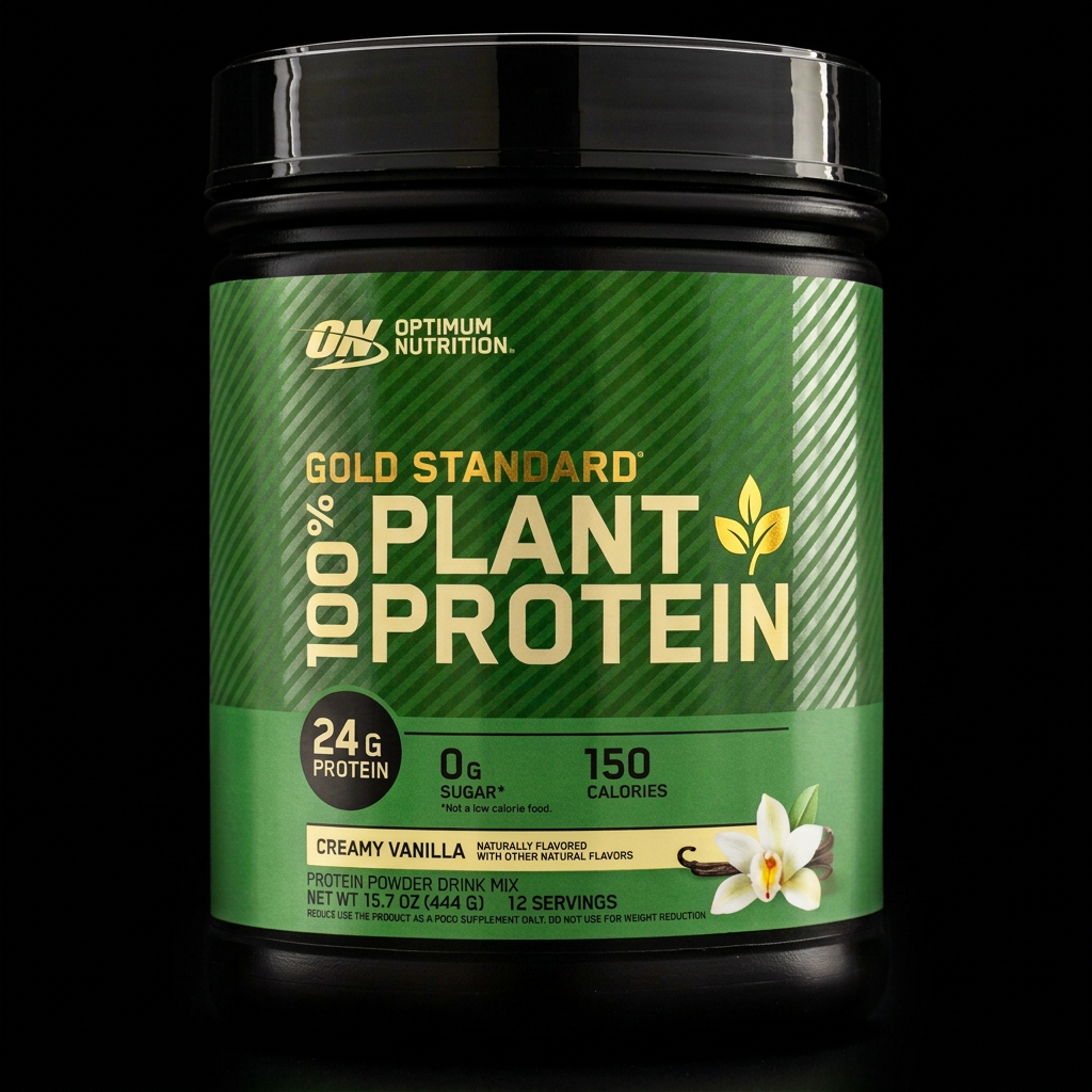 ON Gold Standard Plant Protein - Fondo Negro más iluminado