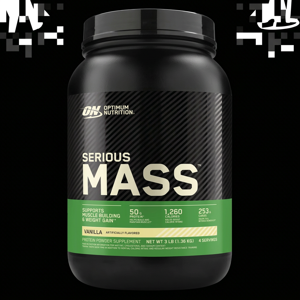 ON Serious Mass 3lb - Fondo Negro v2