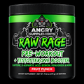 Raw Rage Angry Supplements - Fondo Negro