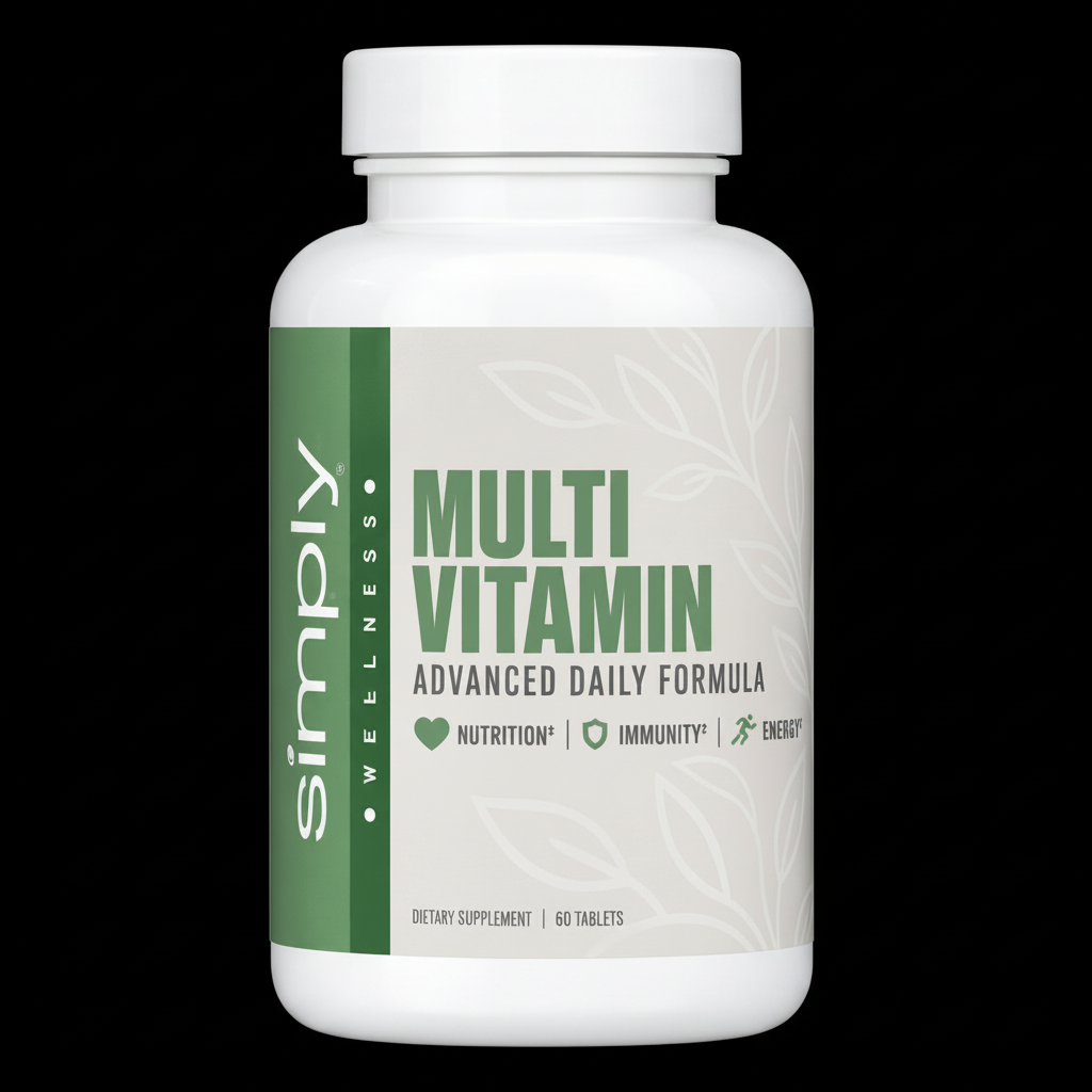 Simply MultiVitamin fondo negro