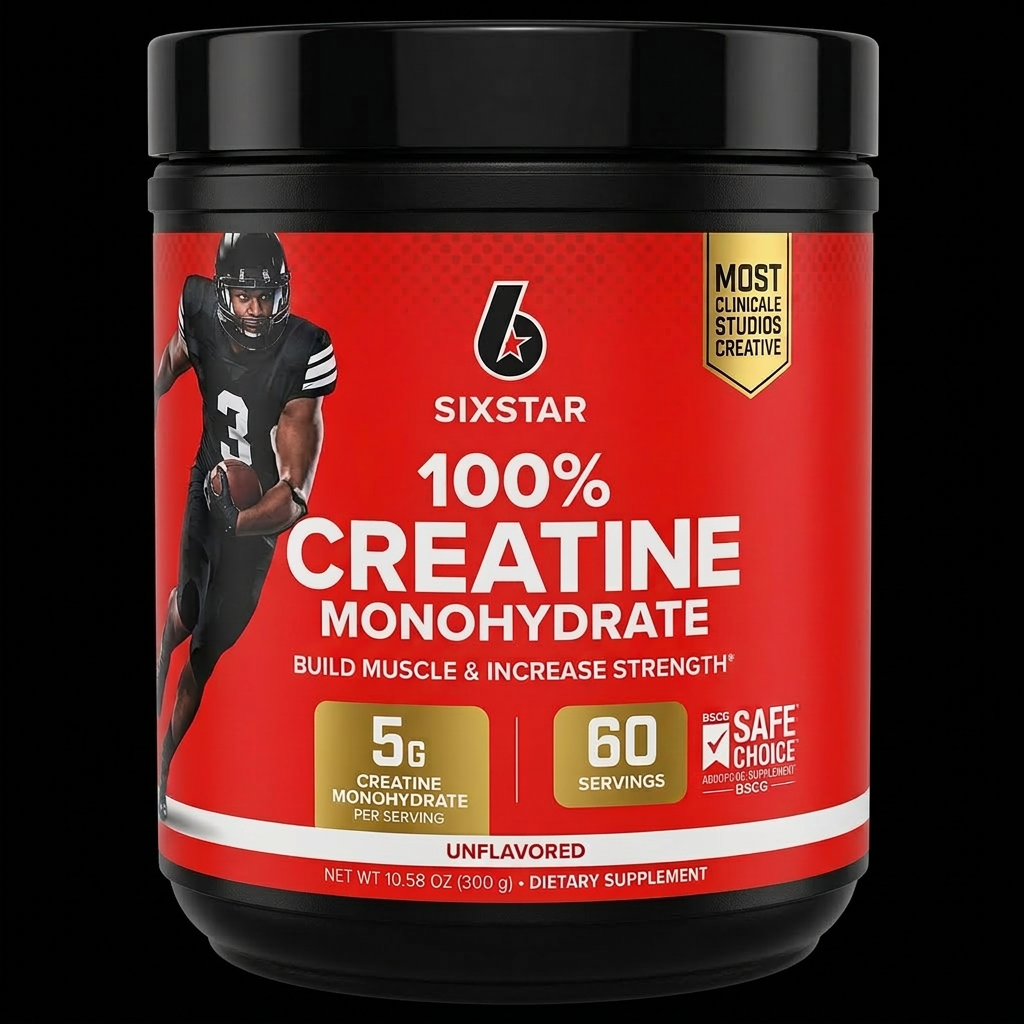 Six Star 100% Creatine Monohydrate - Sin reflejo