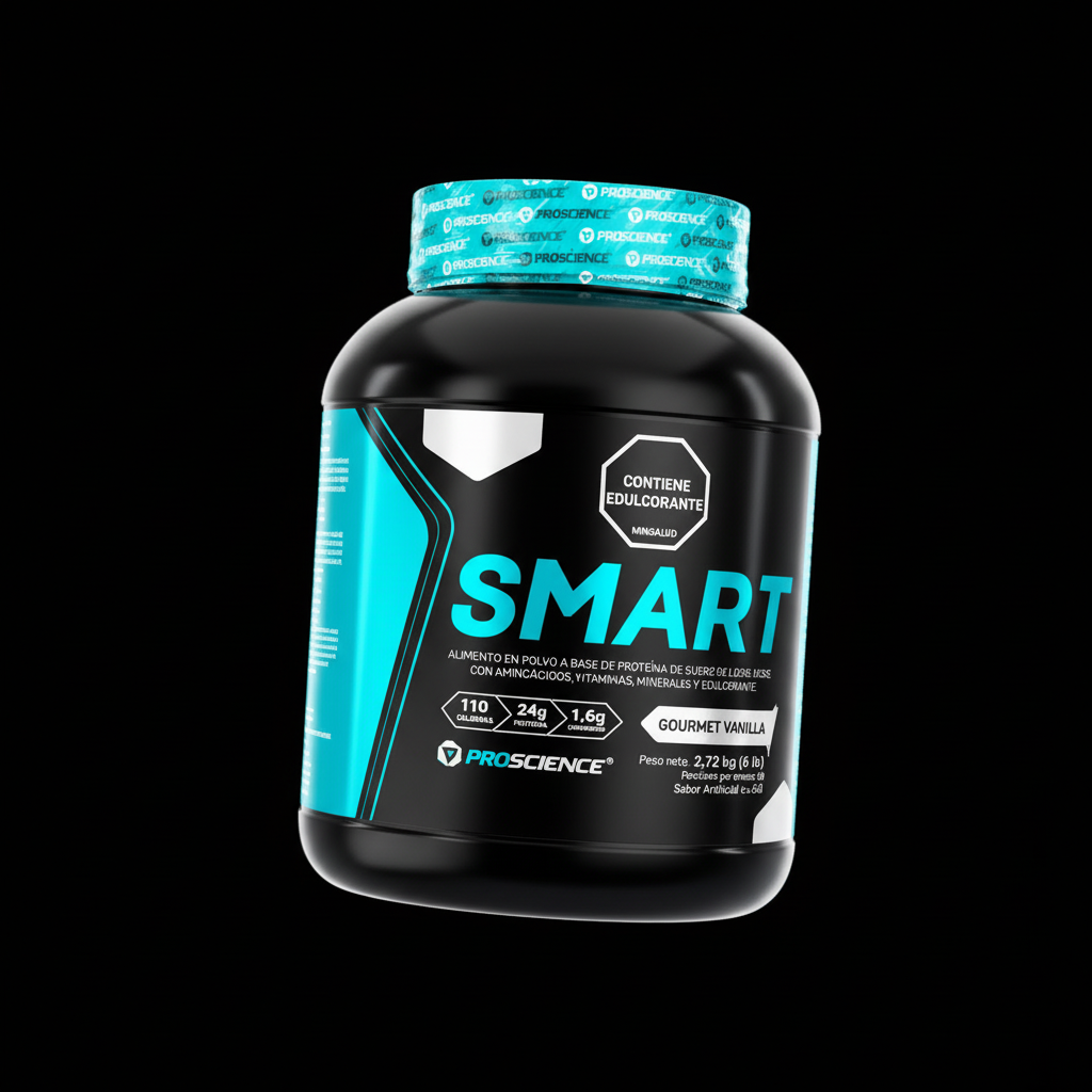Smart 6lb fondo negro
