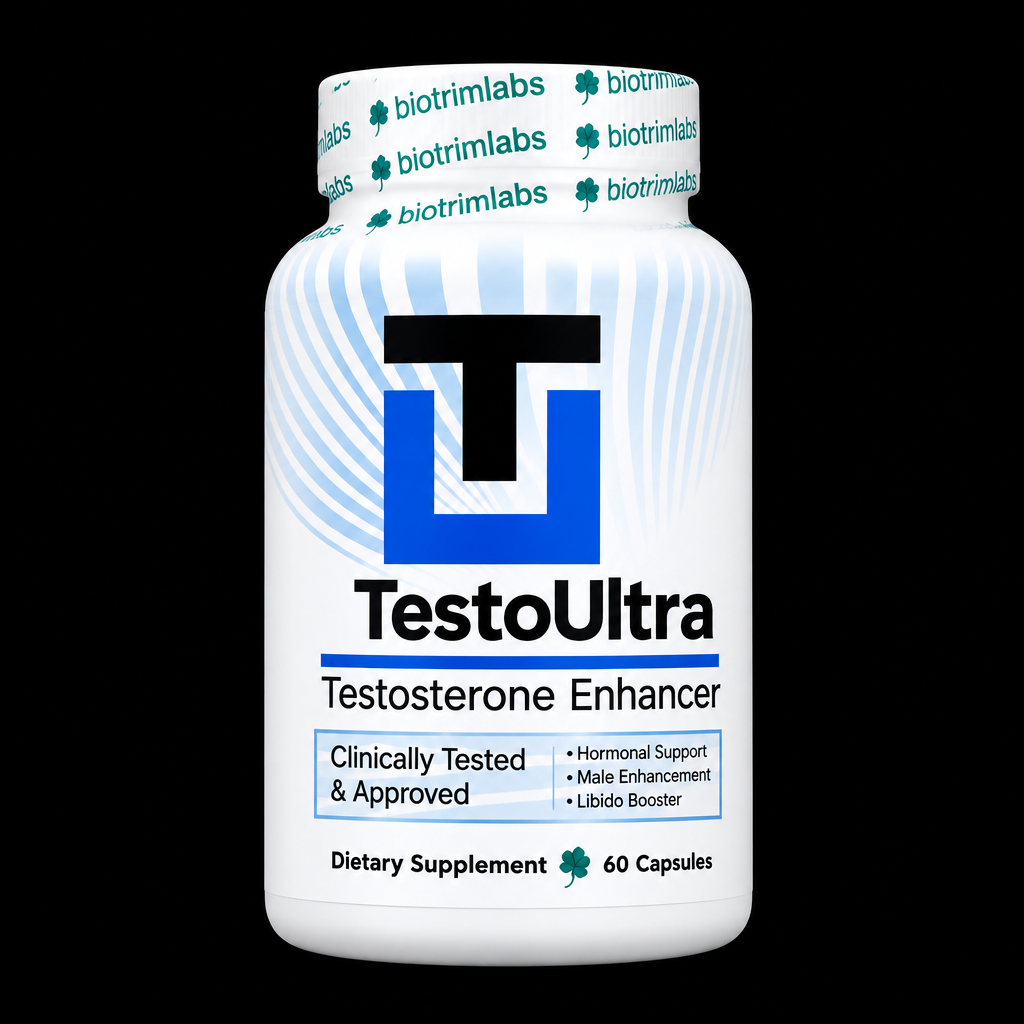 TestoUltra Biotrim Labs - Fondo Negro