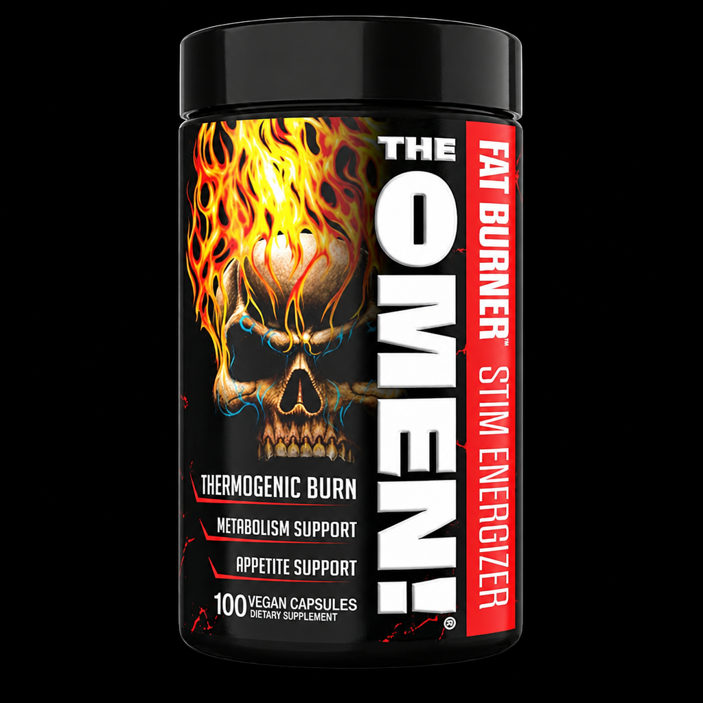 The Omen Fat Burner 100 caps - Fondo Negro