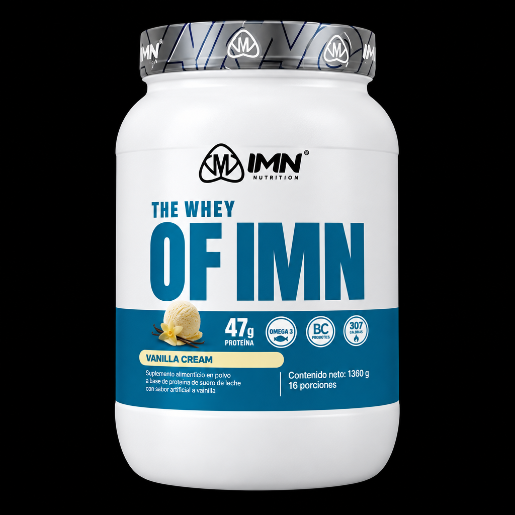 The Whey of IMN - Tarro 3lb - Fondo Negro